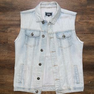 Men’s Denim Carbon Jean Vest